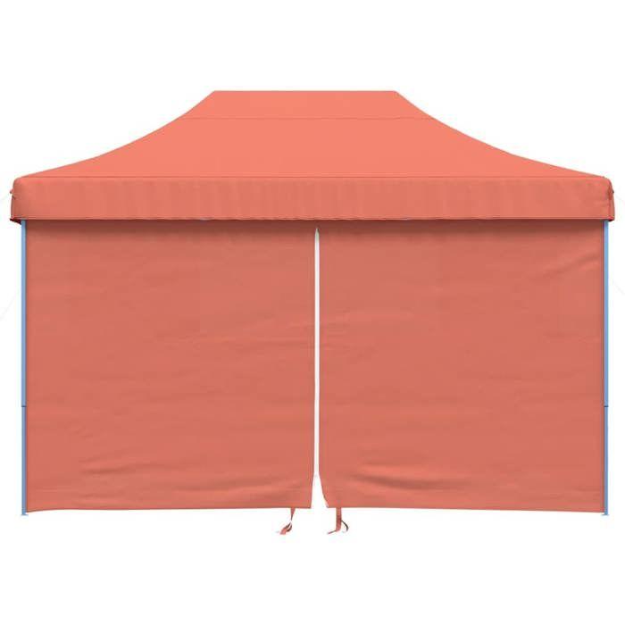 VidaXL Collapsible Pop-Up Party Tent with 4 Sidewalls, Tent, Awning Tent, Gazebo Awning 4005029