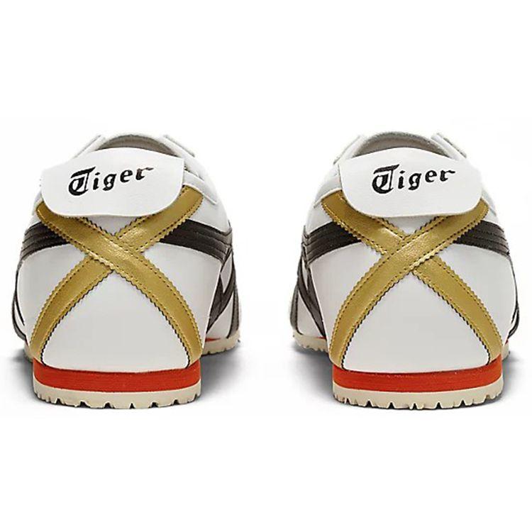 ONITSUKA TIGER Unisex Mexico 66 White Black Gold 1183C080-100