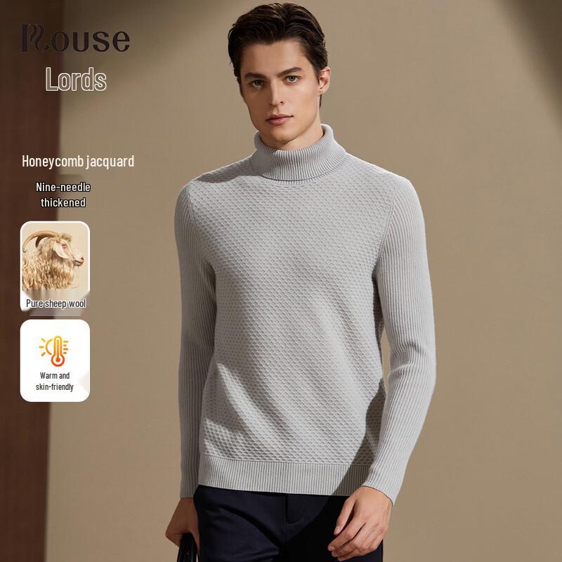 

ROTH Men s 100% Wool High-Neck Sweater 54