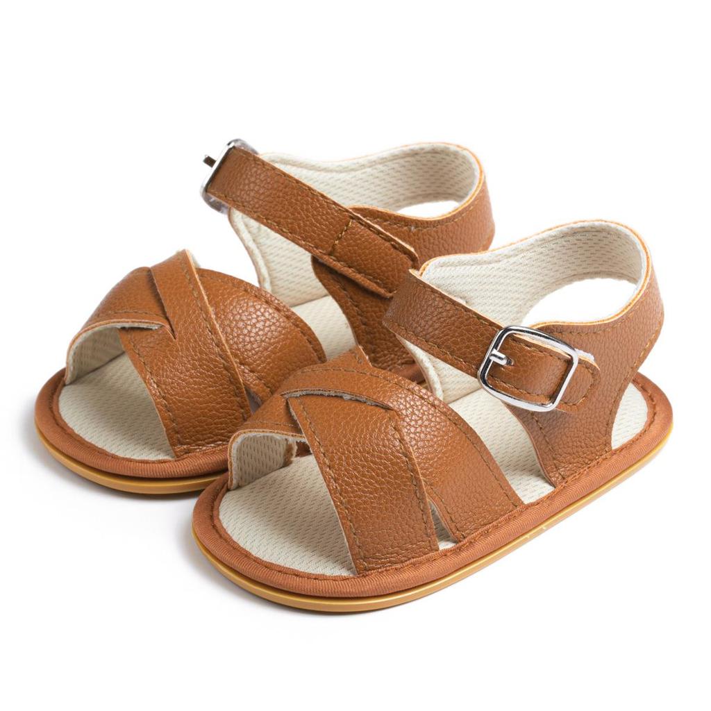 Breathable Summer Baby Sandals with Soft Rubber Soles for Toddlers