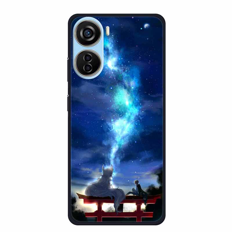 Cool Silicone Cover for ZTE Blade V40 Design Case Printed Fashion Soft Back Cover for ZTE Blade V40Design Case Protective Shells