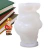 3D Santa Claus Christmas Candle Mold DIY Handmade Silicone Mold Christmas Gift Box Decoration For Soap Candle Resin Wax Candy