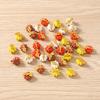 10Pcs 3D Pumpkin Charms Enamel Pumpkin Keychain Charms  for Bracelet Necklace Earring