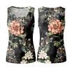 Canottiere da Donna con Reggiseno Integrato Canottiera Scollo Quadrato Canottiere Basiche da Donna per Donna Canottiere da Donna Vestibilità Larga
