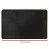 Heat-Resistant 1pcs Car Dashboard Non-Slip Mat Sticky Pad for Phone & Fashion Glasses Holder Fit for Cars/Trucks/SUV Easy Clean Car Interior Organizer