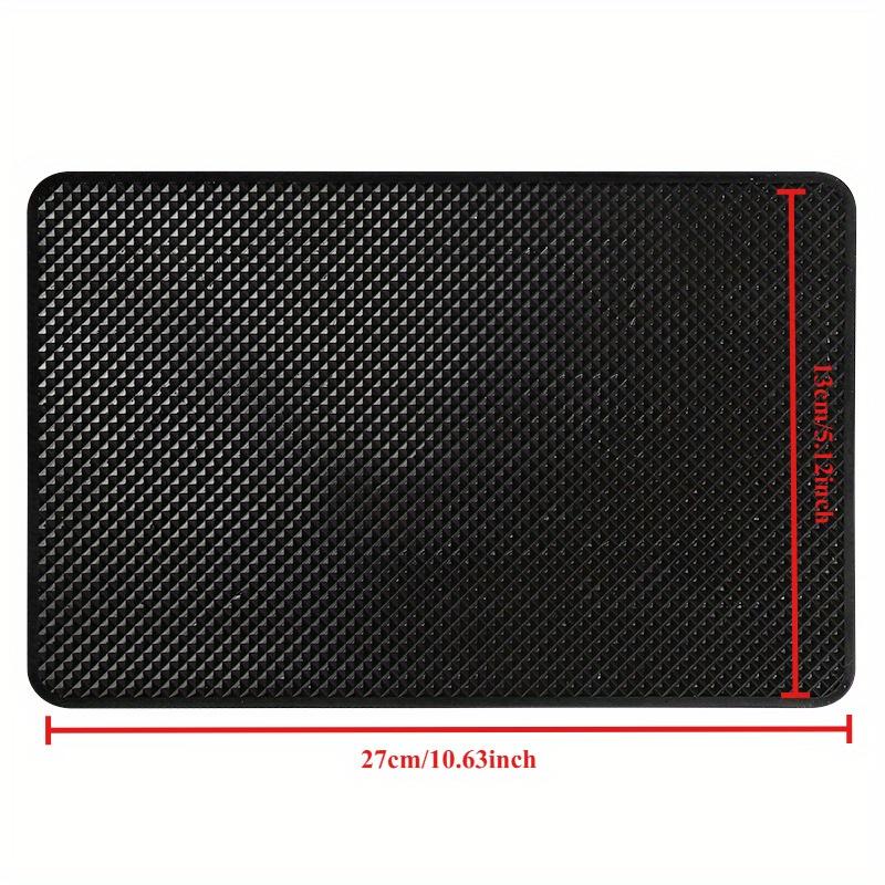 Heat-Resistant 1pcs Car Dashboard Non-Slip Mat Sticky Pad for Phone & Fashion Glasses Holder Fit for Cars/Trucks/SUV Easy Clean Car Interior Organizer