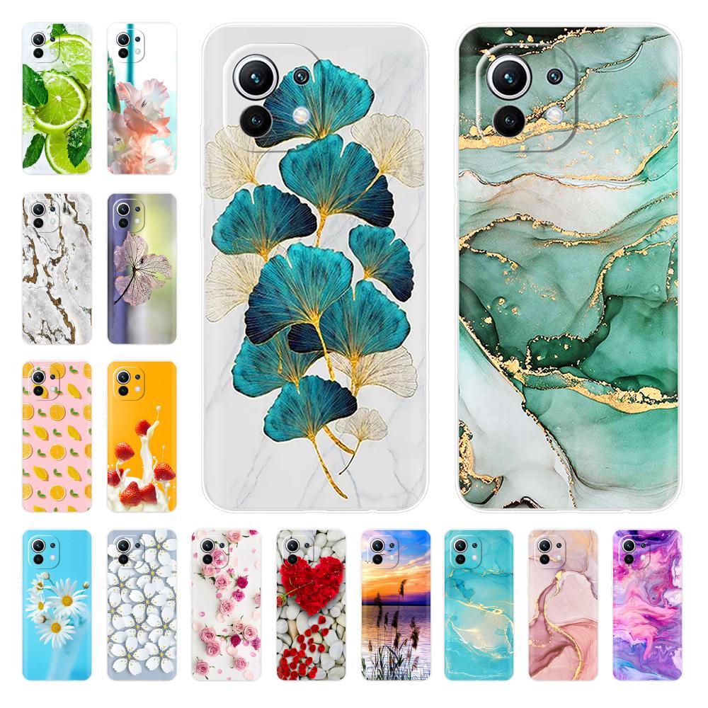 Clear Case for Xiaomi Mi 11 Lite NE 5G Mi11 lite Soft TPU Transparent Shockproof Phone Cover For Xiomi Mi11lite Mi 11 lite NE 5G