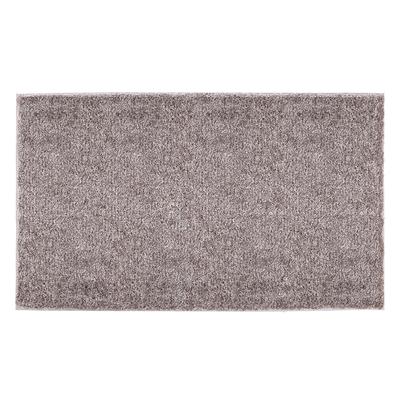 Q-BATH PREMIUM DECOR 1641 Fluffy Brown Bathroom Rug 120 X 70 Cm Microfiber