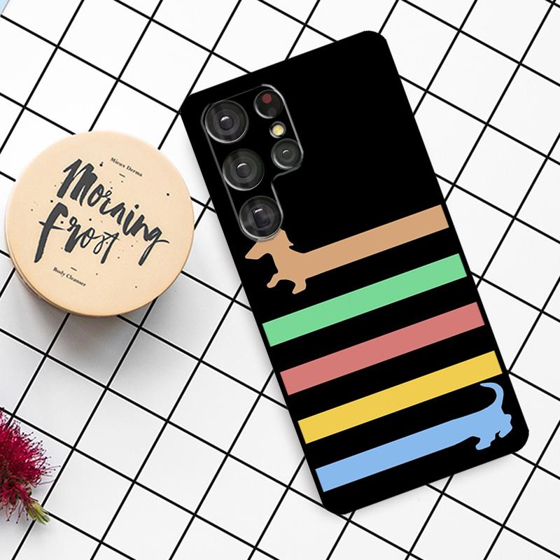 

DACHSHUND Case For Samsung Galaxy S25 Ultra S20 S21 S22 S23 S24 Ultra S9 S10 Plus S25 FE Phone Cover Galaxy S24Ultra