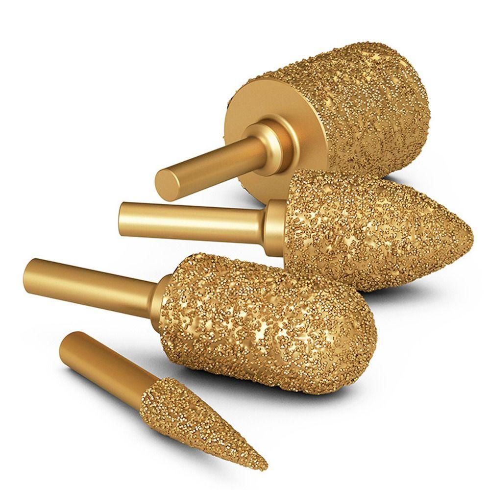 Jade Carving Grinding Head Graphite Rod Polished Diamond Grinding Needle Diamond Grinding Burr