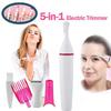 Electric Shavers 5Pcs Multifunctional Hair Removal Eyebrow Shaving Machine Lady Under Armpit Tool Set Trimmer Tools Beauty - Skin