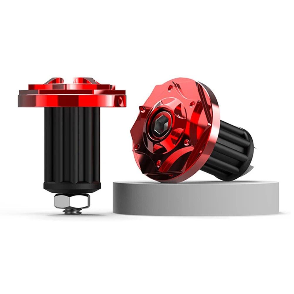 2 STÜCKE Motorrad Lenkerenden Stecker Griffe Stecker Aluminium Lenkerkappen Motorrad für Honda Yamaha KTM Dirt E-Bike Zubehör