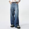 Men's | American Lightning Wash Loose Straight Wide Leg Jeans Casual Versatile Daily