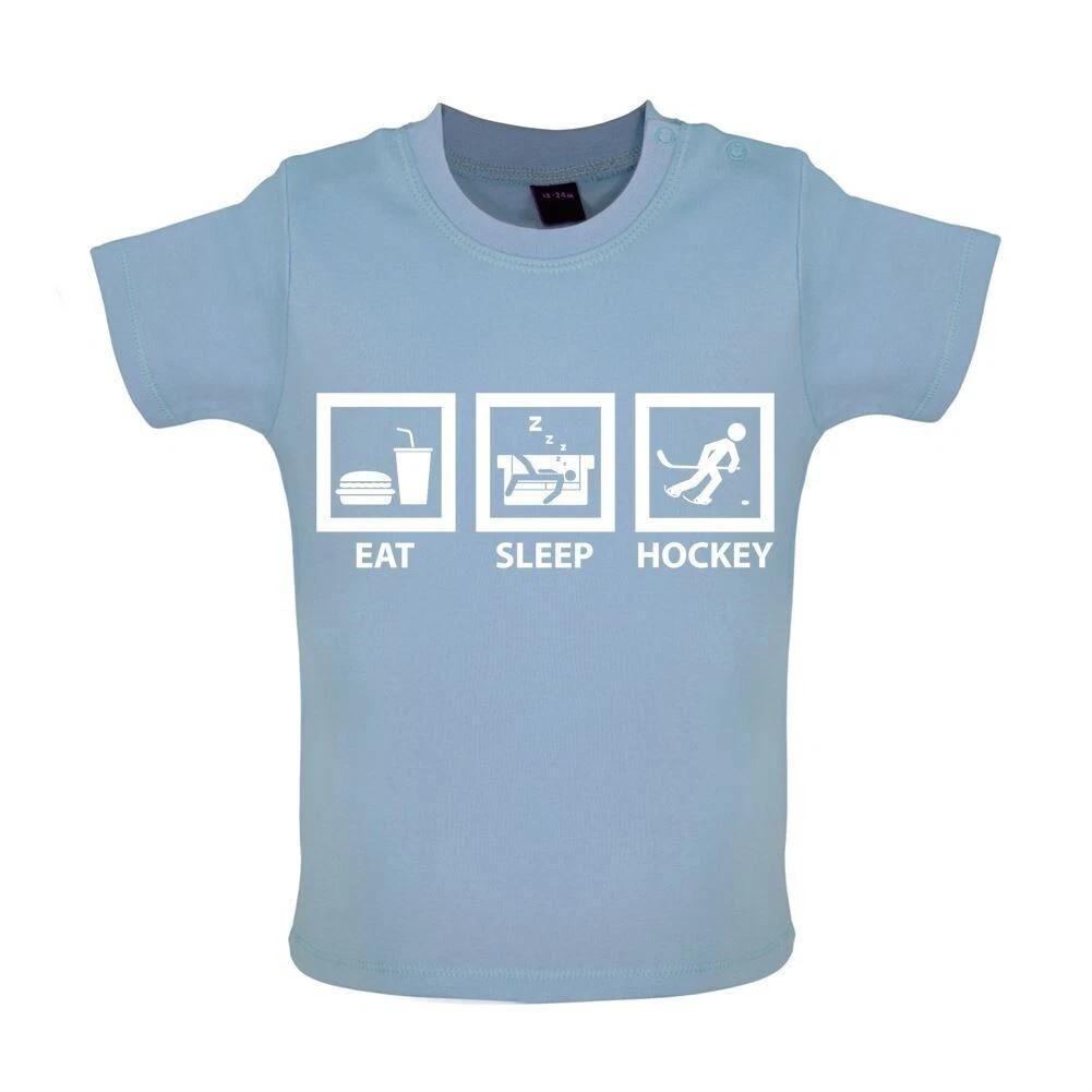 Eat Sleep Ice Hockey - Kids T-Shirt / Bodysuit - Player Fan Skate 150