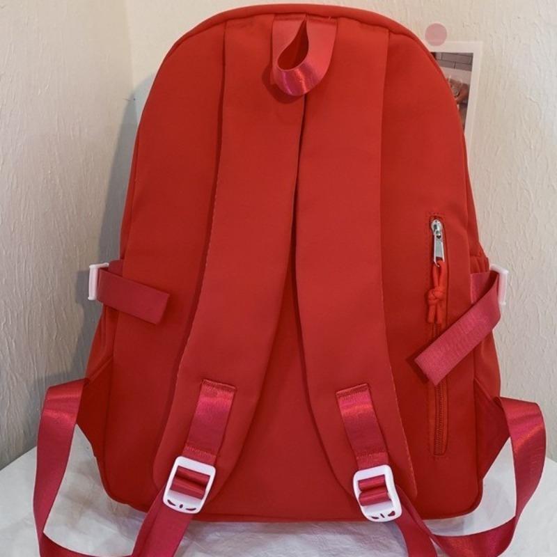 Large Capacity Transparent Backpack College Style Primary and Secondary School Students DIY Decorative High Value Backpack