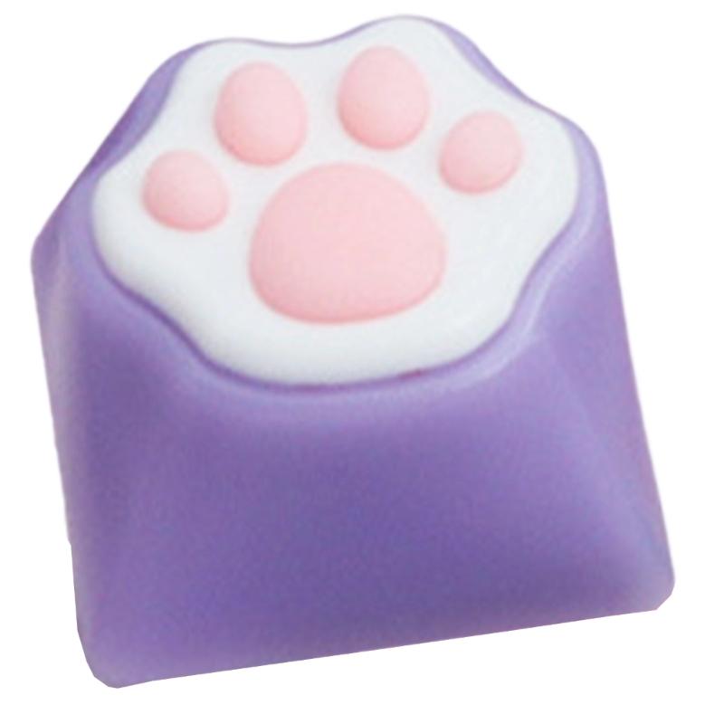 Kitty Paws CatPaw Handmade Customizeds Silicone Keycap for Switches Mechanical Keyboards
