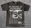 MILEY CYRUS FLOWERS Zpěvačka-skladatelka a herečka Omezené unisex tričko, Merch Miley Cyrus, Text písně Miley Cyrus Plakát 90. let Grafické tričko