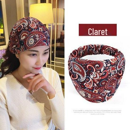 2025 Trendiges Breites Stirnband: Vielseitige Weißhaarabdeckung für Frauen