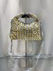 Woven shoulder bag underarm bag spring and summer new bag women's bag handmade high-texture dumpling bag tide