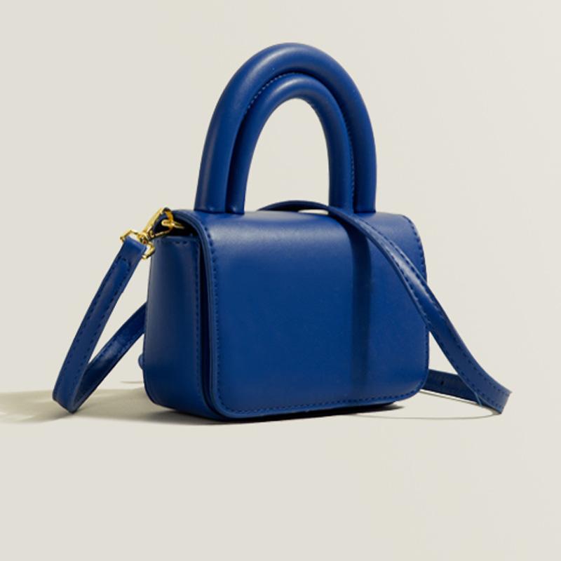 

Легкая Роскошь Простая Маленькая Квадратная Сумка Женская Лето Новая Мода Одноплечевая Кроссбоди Сумка для Телефона ПУ Мягкая Лицевая Сумка Mini(Max Length<20cm)