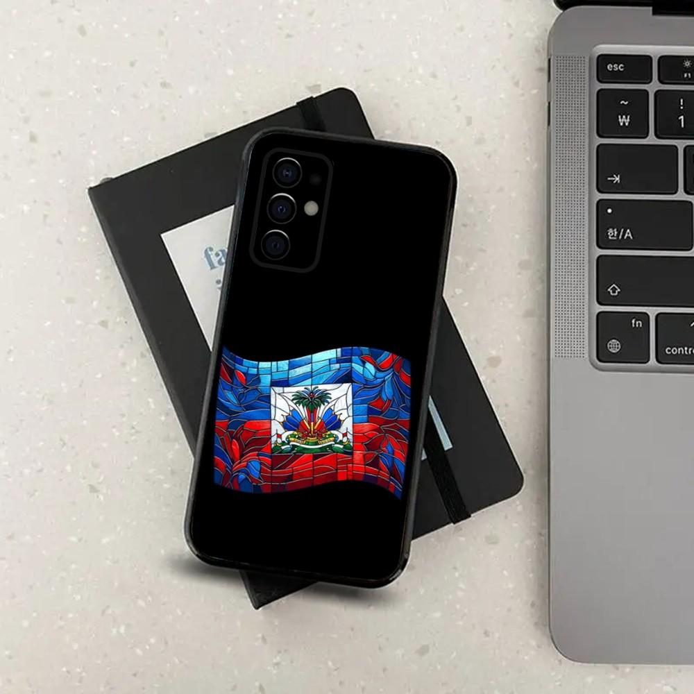 

Haiti Haitian Flag badge Phone Case For Samsung S24,S21,S22,S23,S30,Ultra,S20,Plus,Fe,Lite,Note,10,9,5G Black Soft Cover Samsung S225G