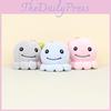 Cute Bell Octopus Plush Keychain Soft Plush Stuffed Animal Key Ring For Bags