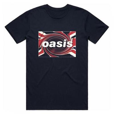 Oasis unisex Vuxen Union Jack T-shirt