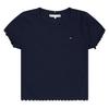 Tommy Hilfiger Childrens/Kids Essential Ribbed Short-Sleeved T-Shirt