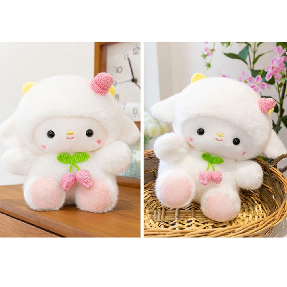Fluffy Sheep Plush Doll Cartoon Animal Fluffty Doll Creative Lamb Plush Toy Home Decor