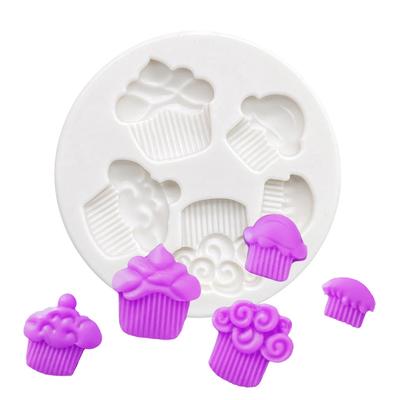 Ice Cream Cake Silicone Sugarcraft Mold Resin Tools Chocolate Cupcake Baking Fondant Cake Decorating Tools