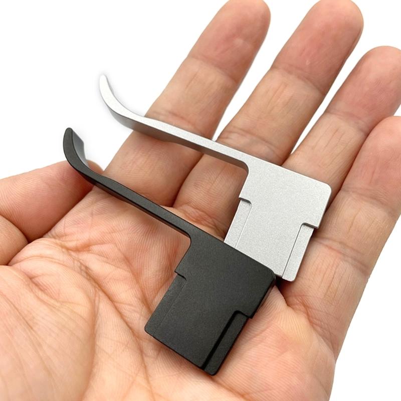 Thumb Up Grip for A6000 A6500 with Hot Cold Shoe Cover Mirrorless Camera Metal Finger Thumb Rest Handle Replacement