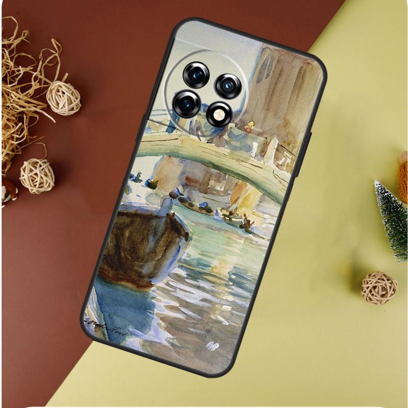 Travel italy Street Venice For OnePlus 13 12 11 12R 13R 9 10 Pro 8T 9RT 10T 10R Nord 4 CE 2 3 Lite N20 N30 Phone Case