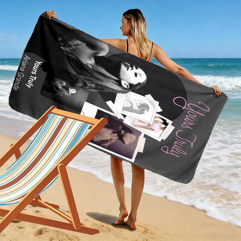 Ariana Grande Towel, Large Soft Quick Dry Towel for Beach Camping Swimming