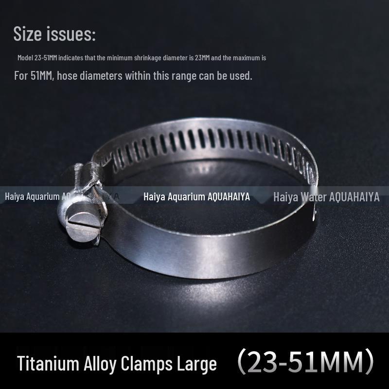 316 Stainless Steel Quick Release Hose Clamp for Pipe Fixing