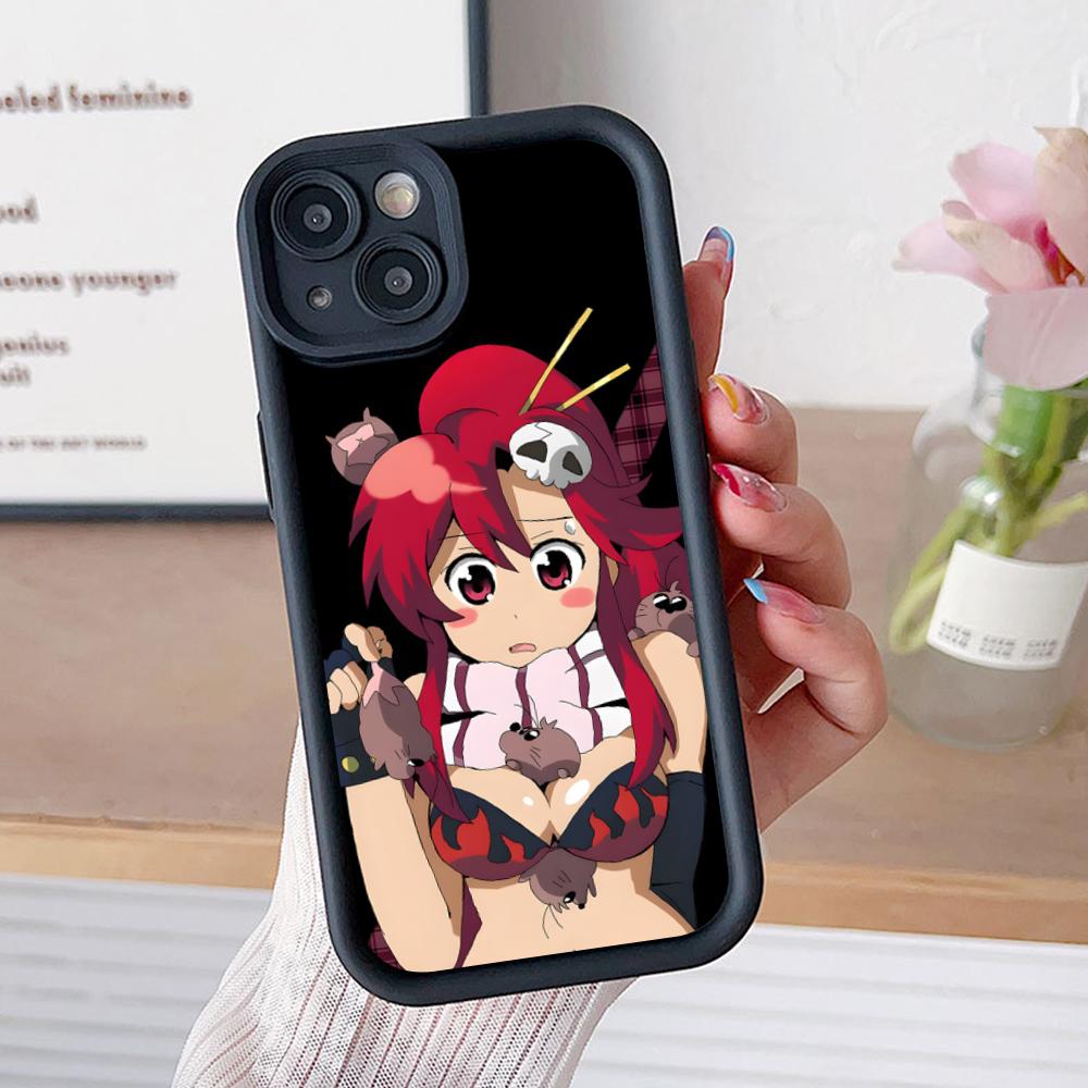 Anime Yoko Littner Mobile Phone Case for iPhone 17 16 15 14 13 12 11 Air Pro Max Plus Thicken TPU Colorful Cover Luxury Cover iPhone 13