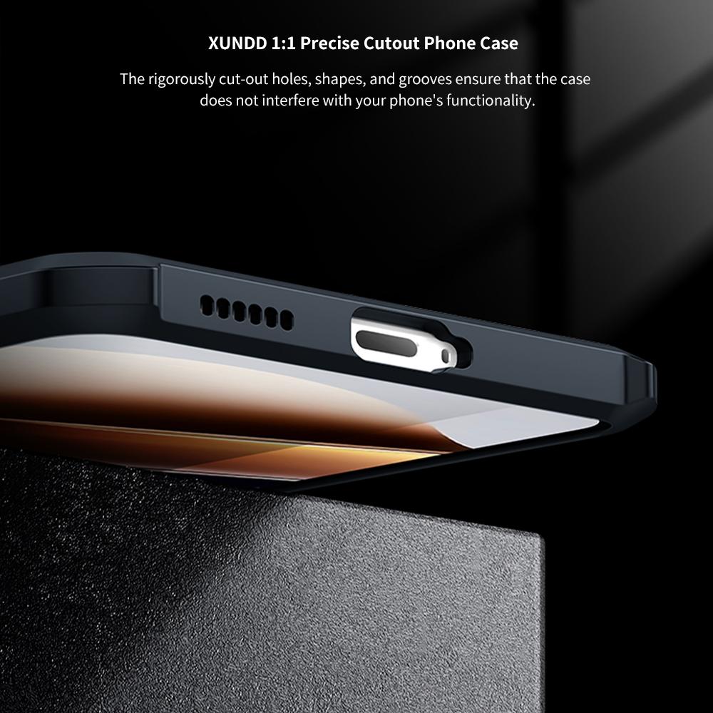 XUNDD For Vivo iQOO Neo10 5G Case Dropproof TPU+Acrylic Clear Back Phone Cover