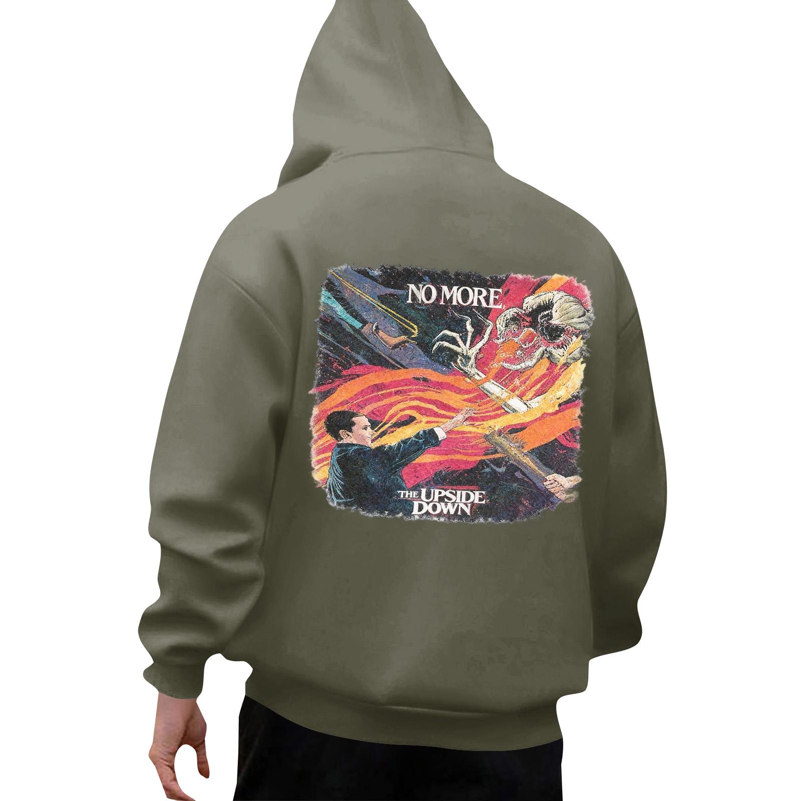 

Hoodie With Film-Inspired Print S