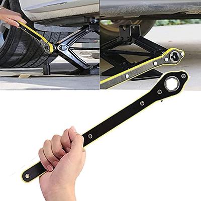 Chave de catraca para economia de trabalho, automática, alça, pneu, roda, chave cruzada, ferramentas de manutenção automática (1 conjunto)