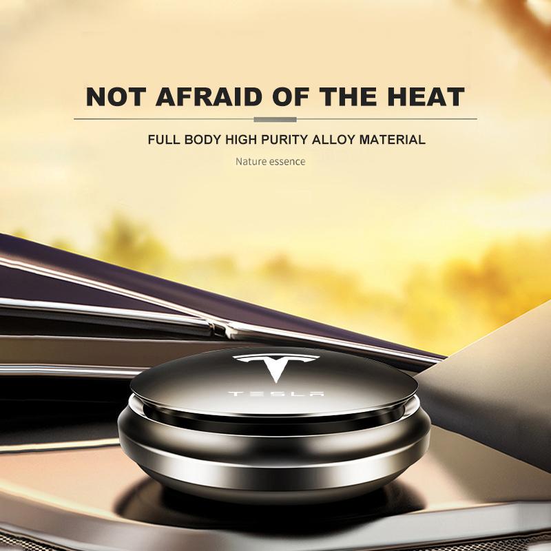 1Pcs Car Interior Air Freshener Air Purifier Perfume Car Accessories For Tesla Model 3 Model S Model X Model Y Roadster Bonina Coil