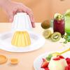 4Pcs Pudding Mould Bakeware Reusable Diy Jelly Pudding Cake Mold Plastic Jelly Mold Baking Tool Cake Mold Bread