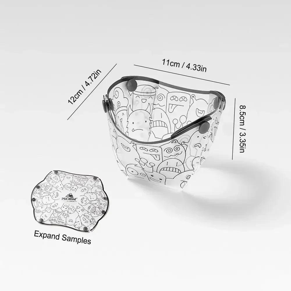 

Сверхлегкая портативная складная походная посуда, складная миска, тарелка, чашка, фильтр, дорожная разделочная доска, пищевая посуда