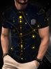 Fashion T-Shirts for Men 3D Print Men's T-Shirts Street Designer Short Sleeved Loose Oversized Tops Tees Daily Casual Sportswear
