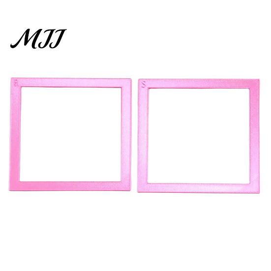 Rhinestone Painting Alignment Tool 2Pcs Art Positioning Frame, & Straight DIY Craft Supplies Edge Ruler, 3D Printed Auxiliary Frame for Crafts Ruler