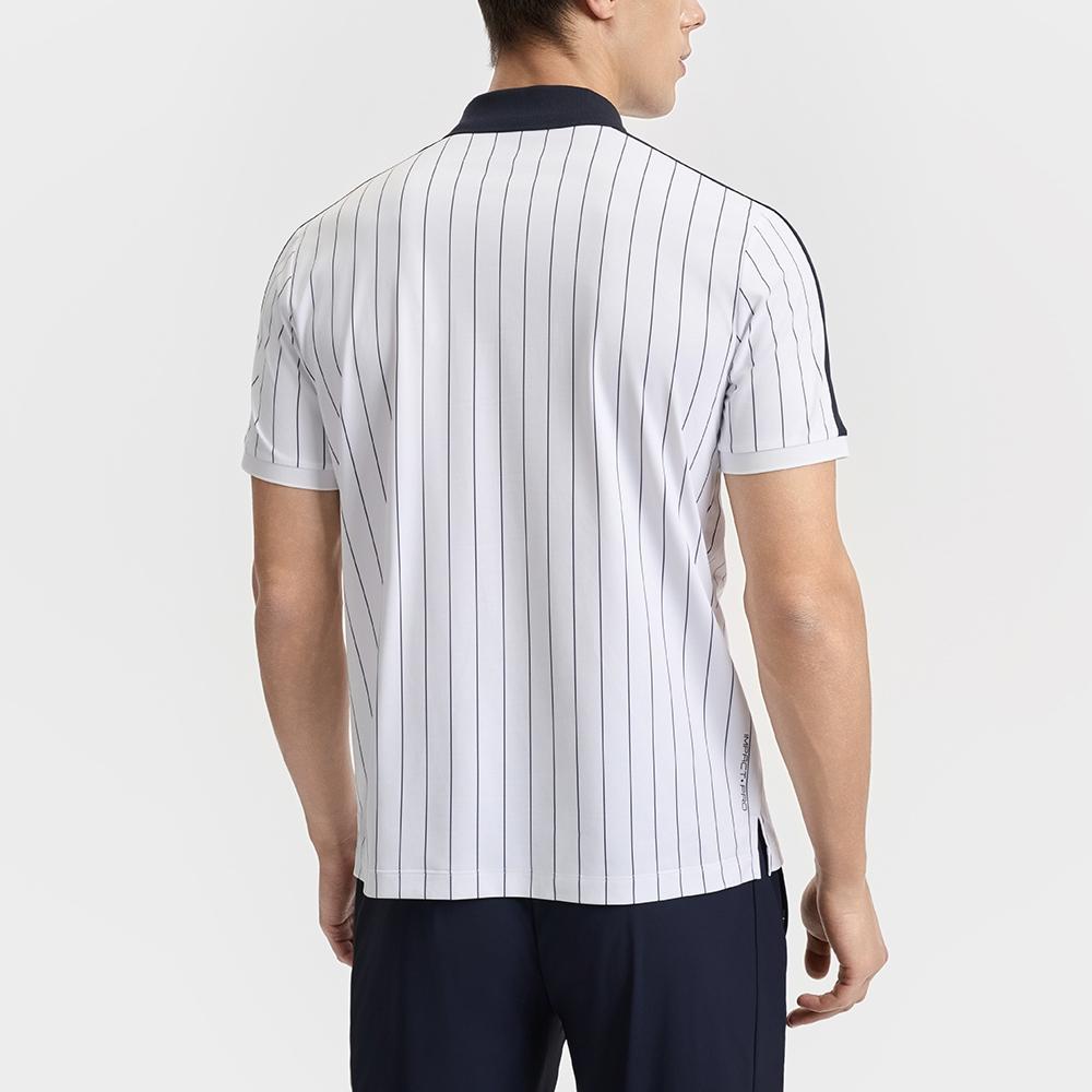 New FILA TENNIS SS25 Polo Shirt Men's White A11M523116F-ZA