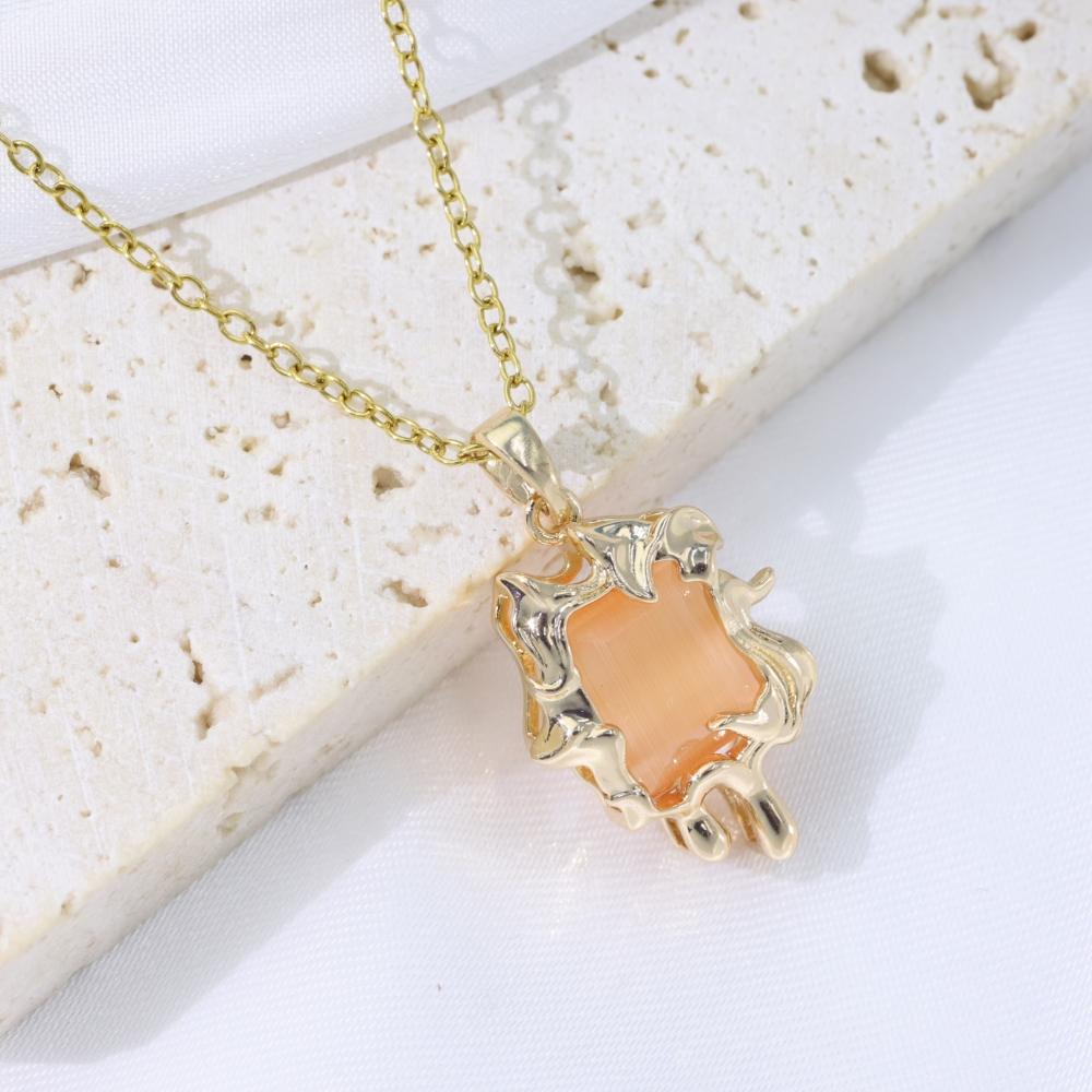 

Geometry Artificial Crystal Pendant Necklaces for Women New Fashion Wedding Party Necklace Jewelry Accessories золотой