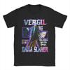 Game DMC Vergil Devil May Cry Men T Shirts  Humor Tees Short Sleeve Crew Neck T-Shirt Cotton Summer Tops