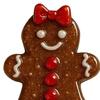 Emotional Support Gingerbread Men Acrylic Gingerbread Pocket Hugs with Positive Card Long Distance Keepsake Encouragement Gift for Her Him