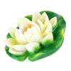 Artificial Water Floating Lotus Ornament Art Craft for Fish Pond Tanks Fountain Decoration