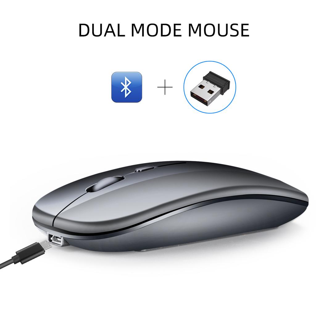 M90 Bluetooth Dual-mode 2.4G Mouse, Laptop Desktop Office Mouse, Silent Wireless Mouse