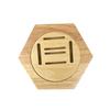 Wooden, honeycomb combination, medal display rack, wall mounted gold medal storage rack, living room medal collection rack